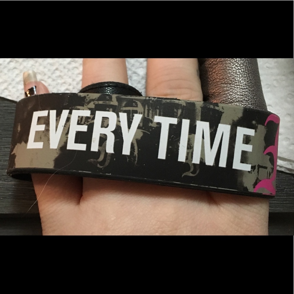 Punk Rock Band Rubber Bracelet